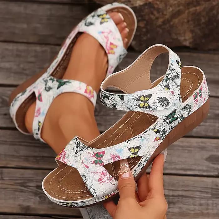 Sandales pour femmes 2026 – Sandales d'été à talons compensés décontractées pour femmes – Chaussures