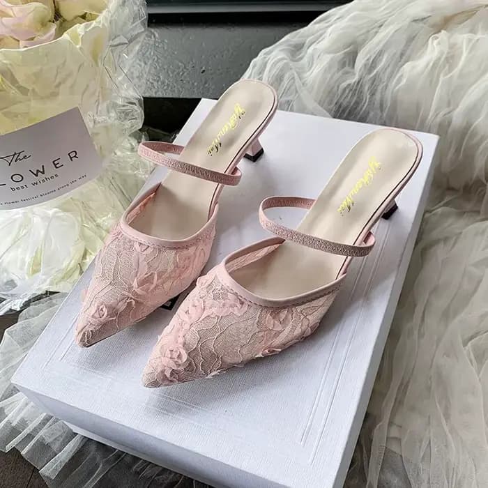 Escarpins de Mariage Blancs de Luxe pour Femme