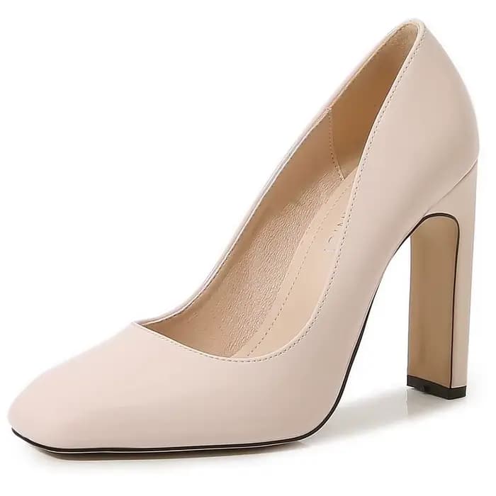 Escarpins en cuir verni à talons hauts pour femmes