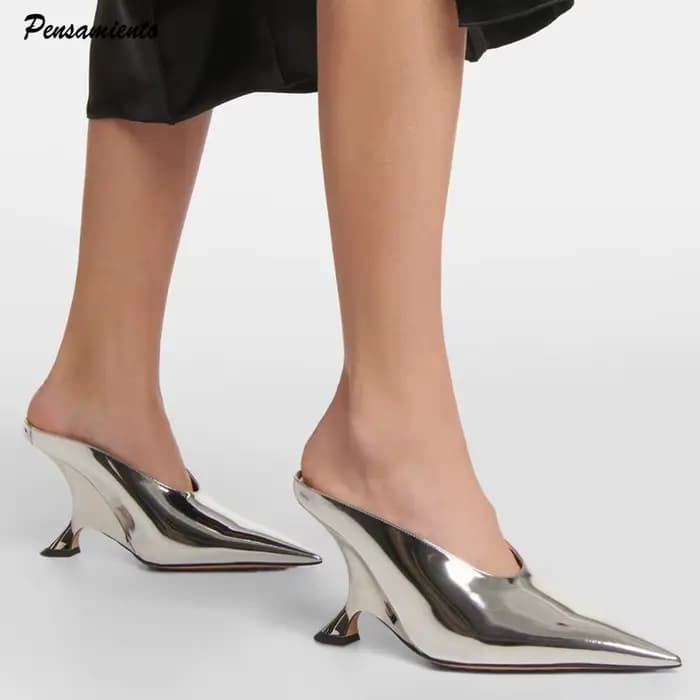 Mules à talons hauts pour femmes
