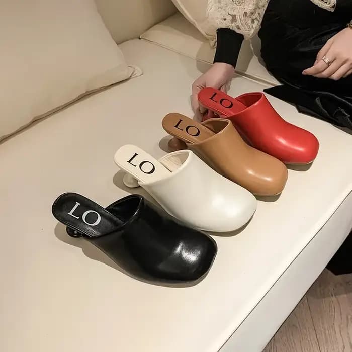 Élégant talons hauts pantoufles concepteur femmes sandales mode Mules chaussures 2025 pompes robe tongs fête Sandalias De Mujer