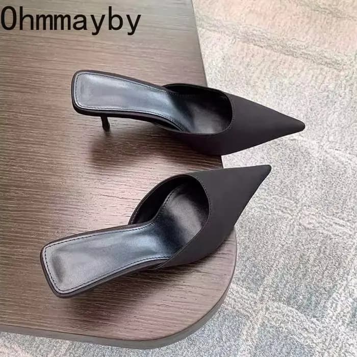 Mules d'été à talons hauts pour femmes