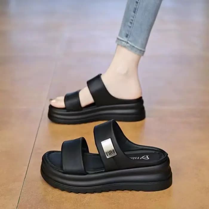 Sandales à plateforme compensée pour femmes