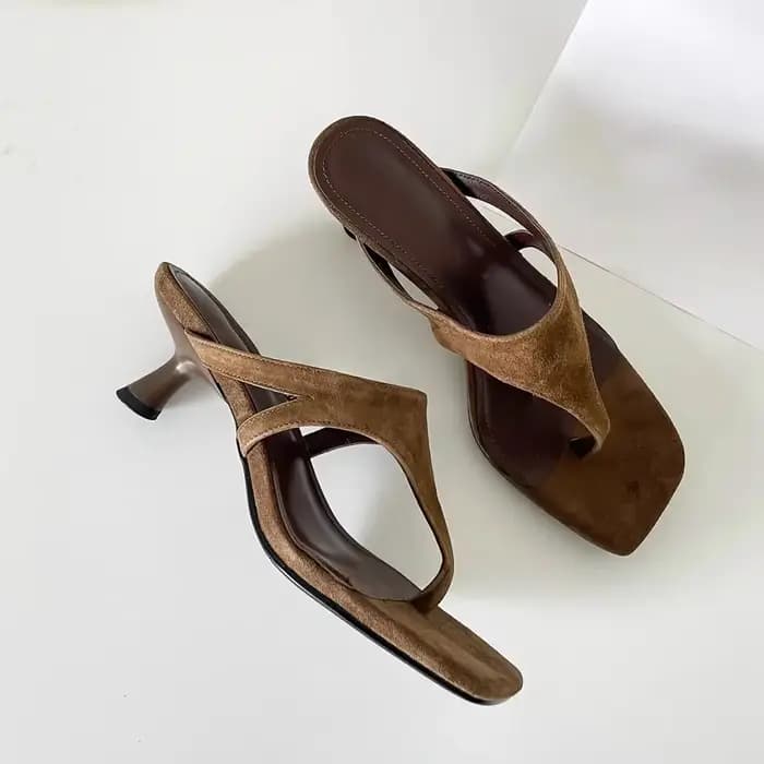 Sandales rétro minimalistes pour femmes