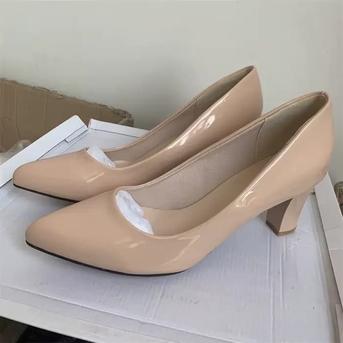 Escarpins Classiques en Cuir PU pour Femme