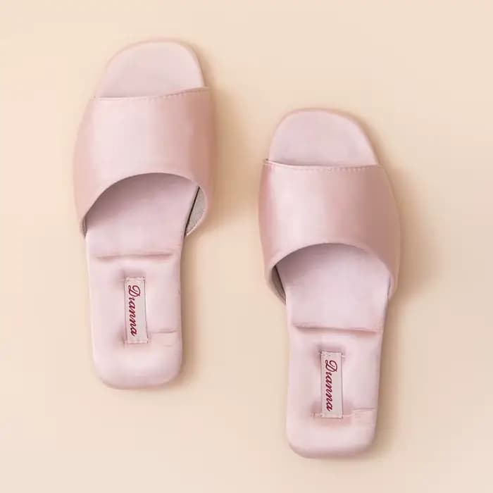Nouvelles mules de luxe en satin pour femmes