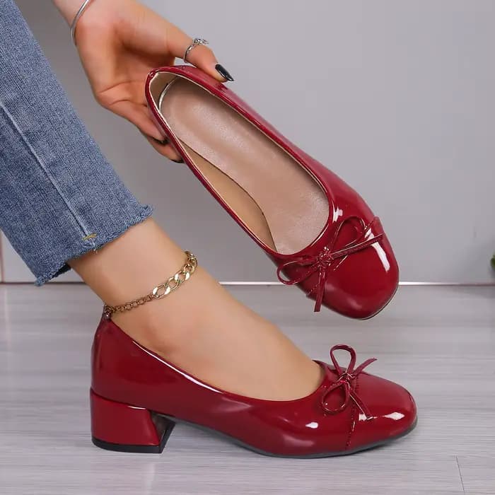Chaussures femmes pompes plate-forme talons