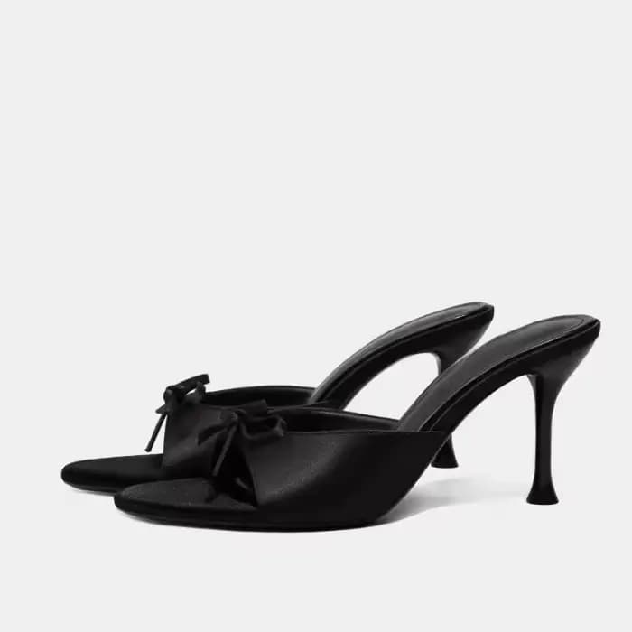 Sandales d'été sexy à talons hauts et bout pointu pour femmes