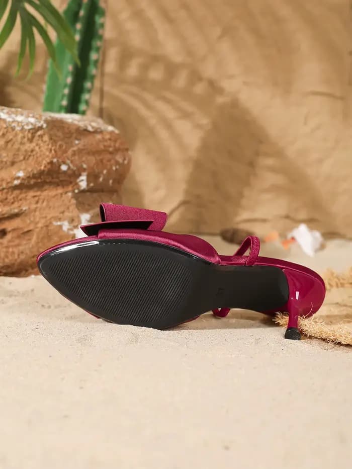 Nouvelles sandales pour femmes 2026 avec nœud tendance