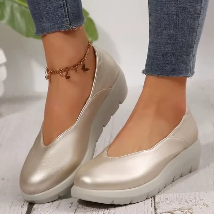 2025 nouvelles femmes mode escarpins à talons compensés printemps été plate-forme légère femme semelle souple confort chaussures décontractées Ж Dön yisвь