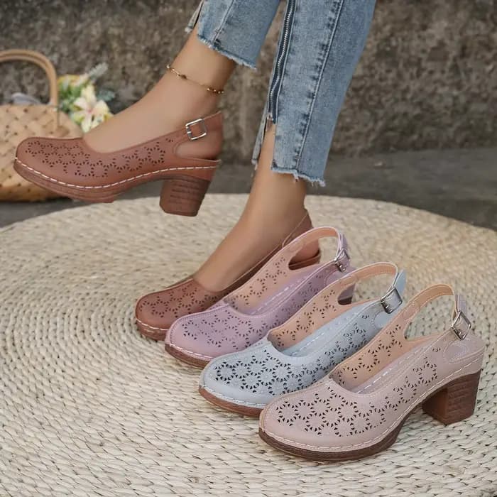 Femmes sandales rétro confortable nouvelles chaussures d'été