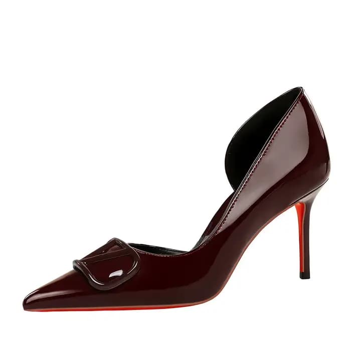 Chaussures à talons hauts sexy à semelle rouge