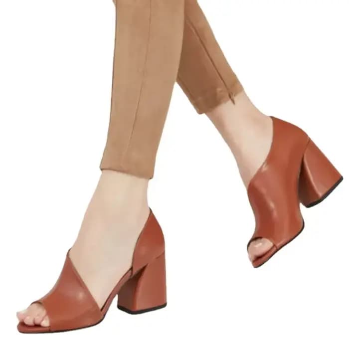 Sandales ouvertes à talons hauts pour femmes