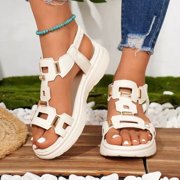 Sandales pour femmes, chaussures d'été