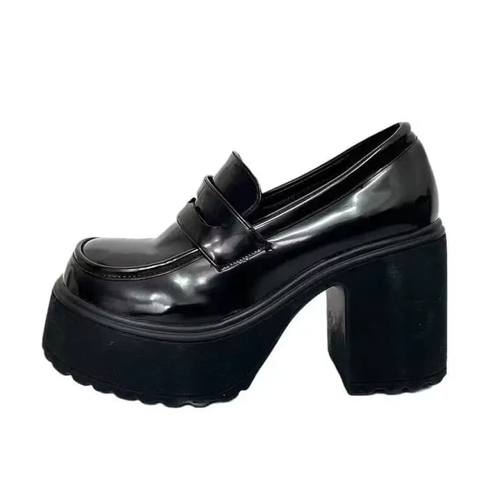 Mary Janes femmes oes Thi Bot rehaussant Faionable printemps automne rétro talons hauts romain Sle semelle en caoutchouc collée