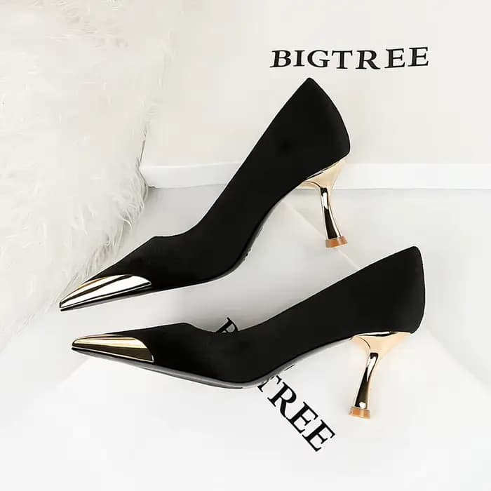 Femmes 7 Cm talons métal pointu