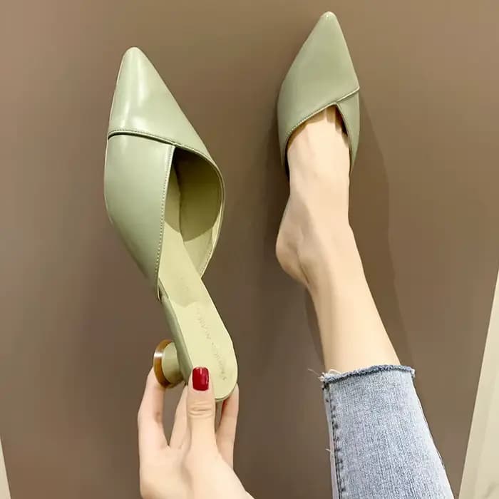 Mules pointues élégantes pour femmes
