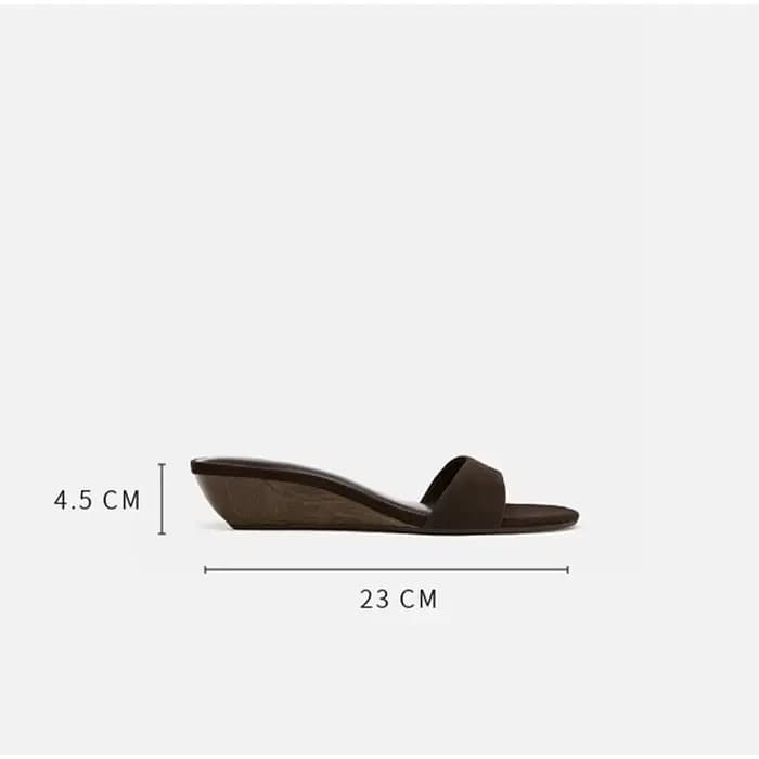 Sandales compensées de luxe légères