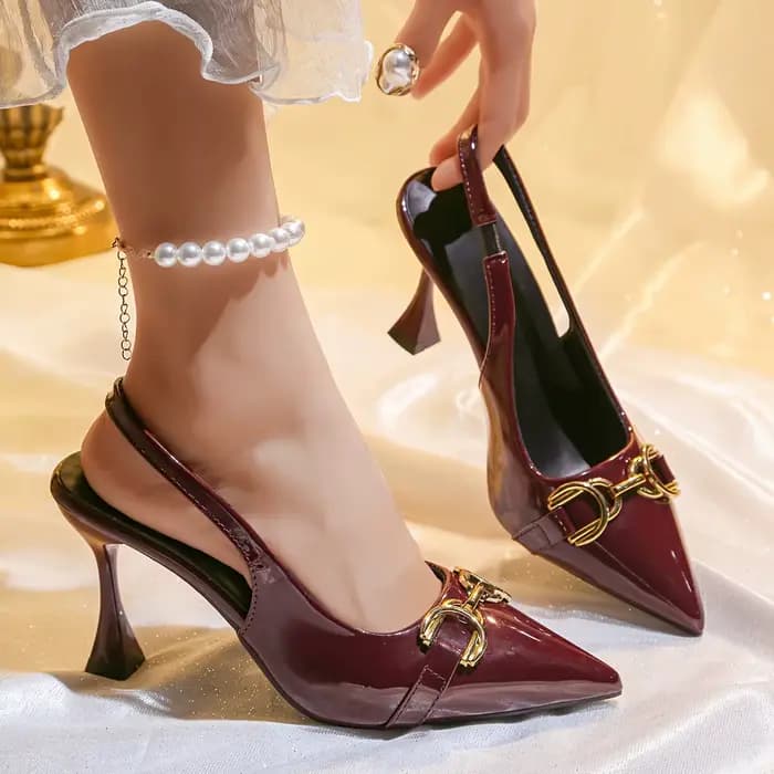 Nouvelles Sandales d'Été 2026 à Talons Hauts et Bout Pointu pour Femmes – Chaussures Élégantes et Tendance