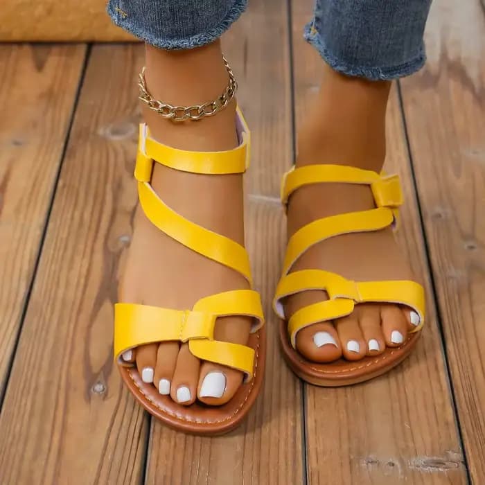 ChimDesign-Sandales ouvertes minimalistes pour femmes