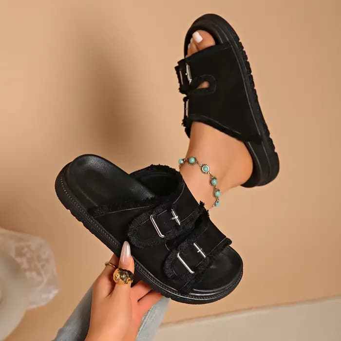 Nouvelles sandales Birkirk grande taille pour femme