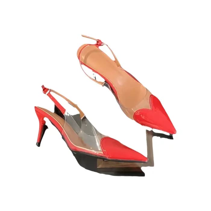 Sandales à talons fins et bout pointu pour femme