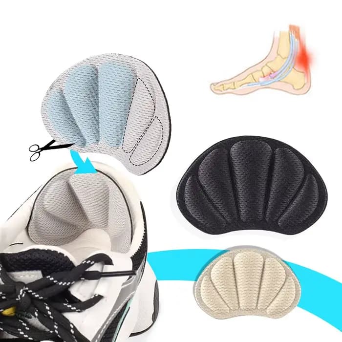 Protège-talons auto-adhésifs pour chaussures trop grandes