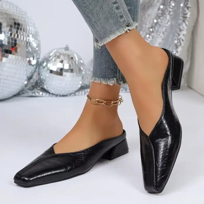 Sandales à talons carrés pour femmes