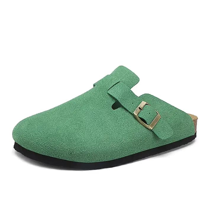 Sandales en cuir suédé pour hommes et femmes