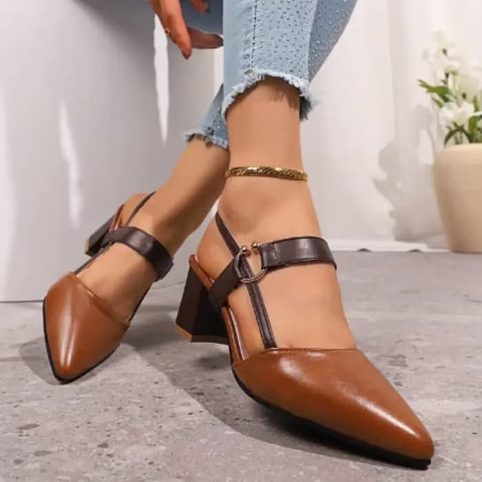 Chaussures pour femmes tendance 2025 chaussure véritable talon moyen bloc talons miroir luxe concepteur grosses sandales dames Sexy sandale