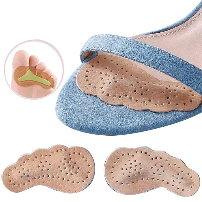 Coussinet d'avant-pied en cuir pour femmes
