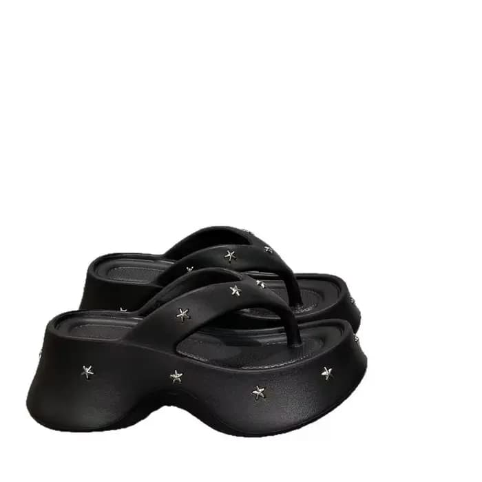 Sandales d'été à talon épais pour femme