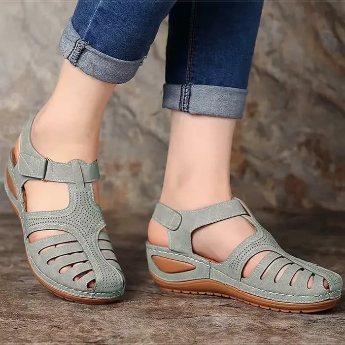 Sandales compensées à la mode pour femmes