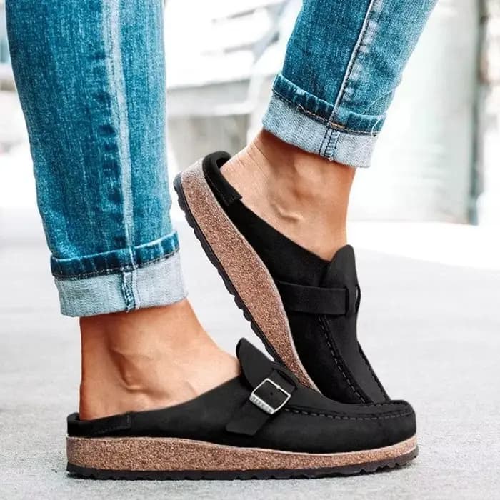 Chaussures femme 2022 élégante mules