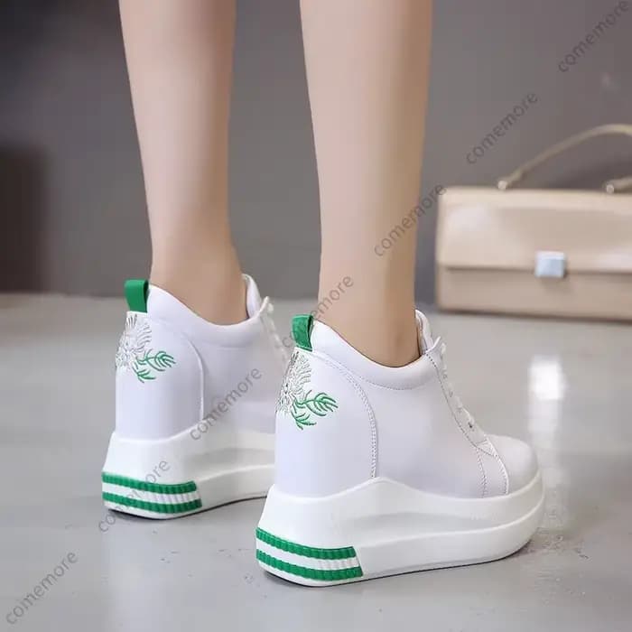 Baskets compensées pour femmes