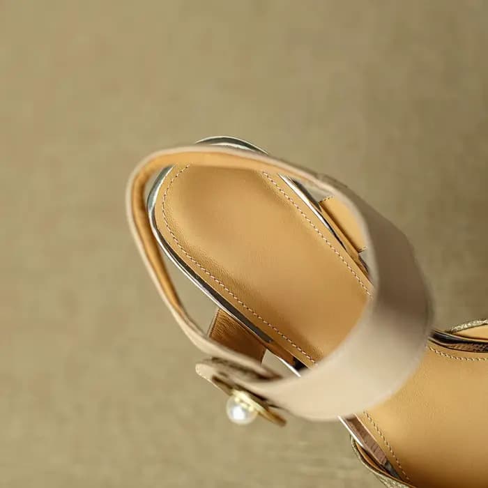 Escarpins à Talons Hauts Fins en Cuir pour Femme