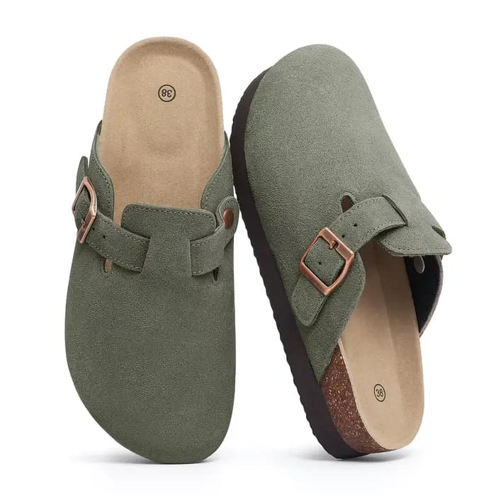 Smile – Mules en cuir pour femmes