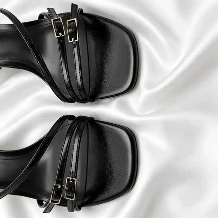Sandales pour femmes Été 2026 – Escarpins à bride étroite avec boucles