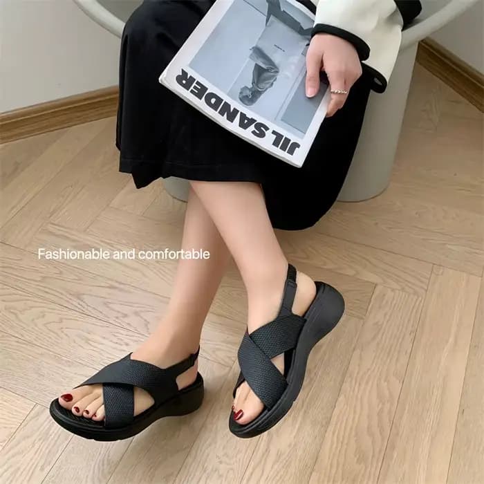 Sandales à semelles épaisses pour femmes