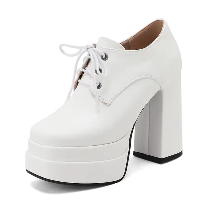 Chaussures à talons carrés pour femmes