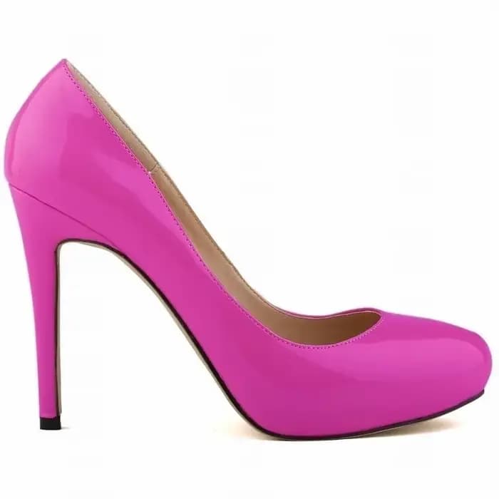 Escarpins en cuir verni pour femmes