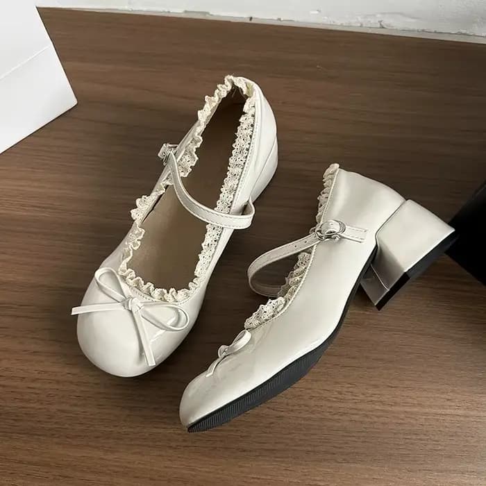 Talons hauts de ballet français argentés à bouche peu profonde pour femmes