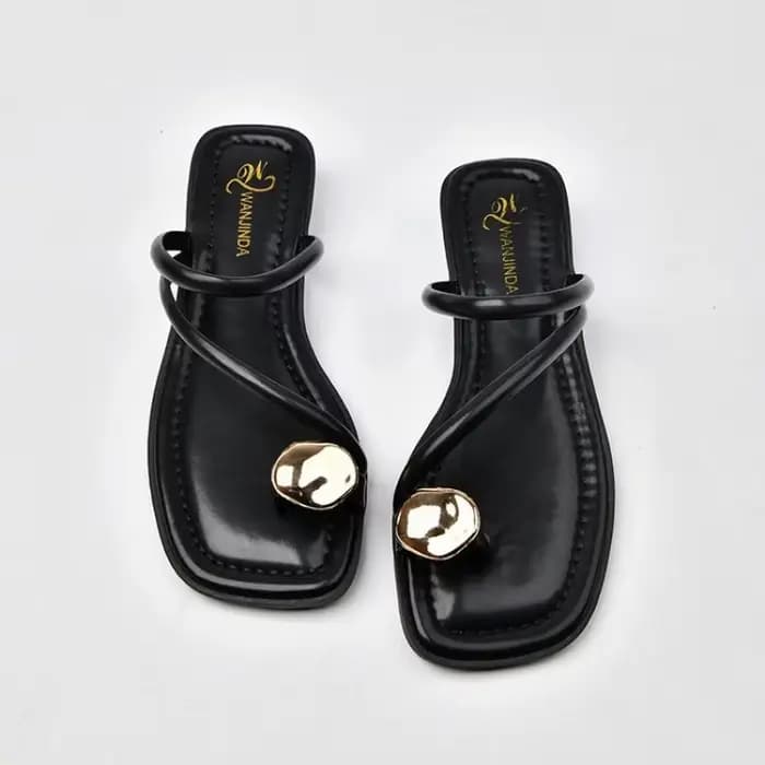 Sandales à talons bas à la mode pour femmes