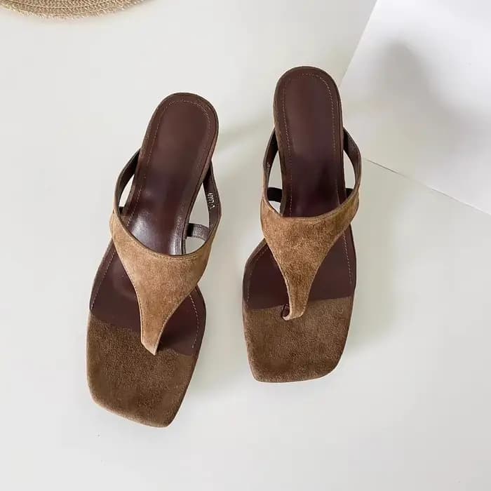 Sandales rétro minimalistes pour femmes