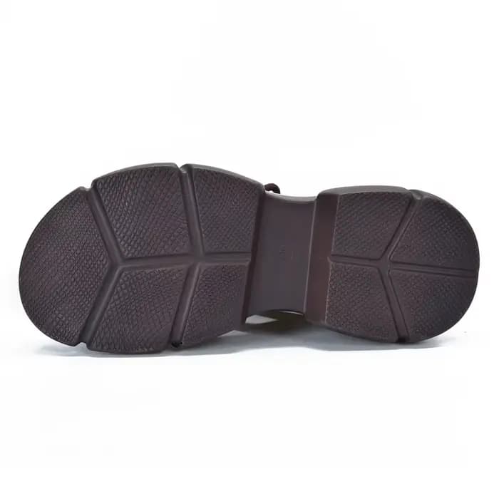 DRKANadvocate-Sandales rétro en cuir véritable pour femme