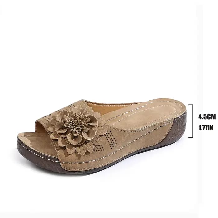 Sandales compensées à semelle épaisse pour femmes
