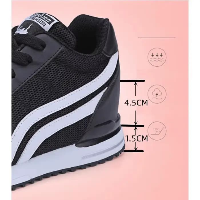 Chaussures à talons compensés respirantes pour femmes