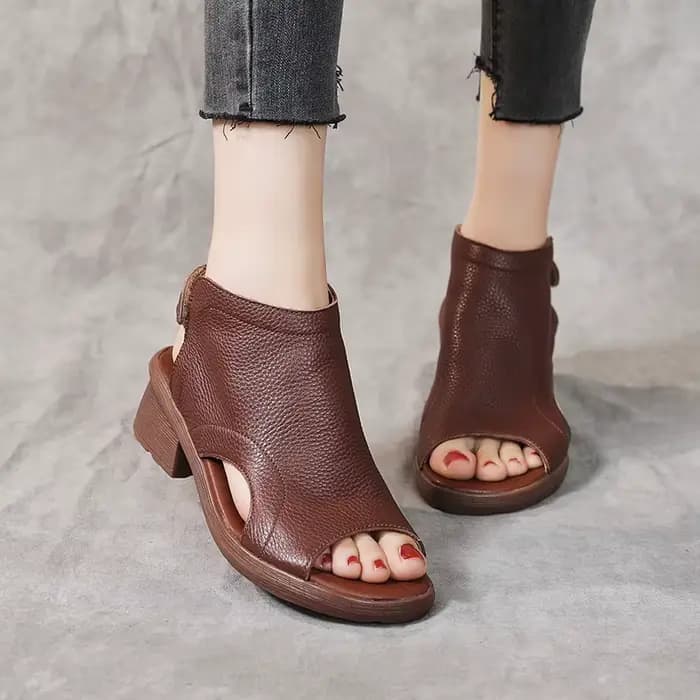 GKTINOO 2026 Sandales gladiateur à talon épais pour femme