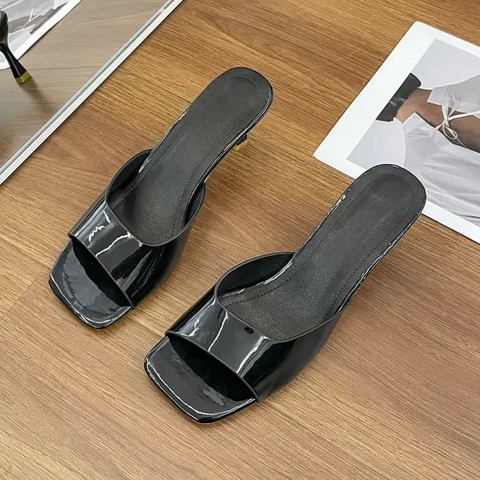 Femmes sandales à talons hauts été nouvelle mode bout carré