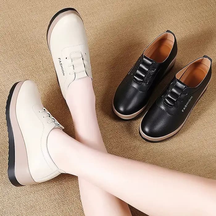 Chaussures décontractées confortables à talons mi-hauts pour femmes